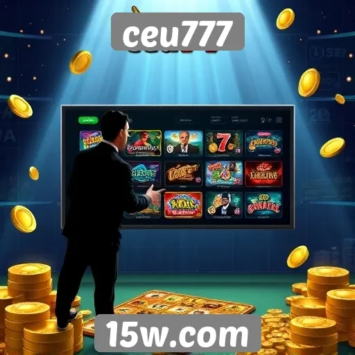 Navegação e experiência do usuário no ceu777